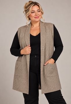 Immagine di CASHMERE AND VISCOSE WAISTCOAT